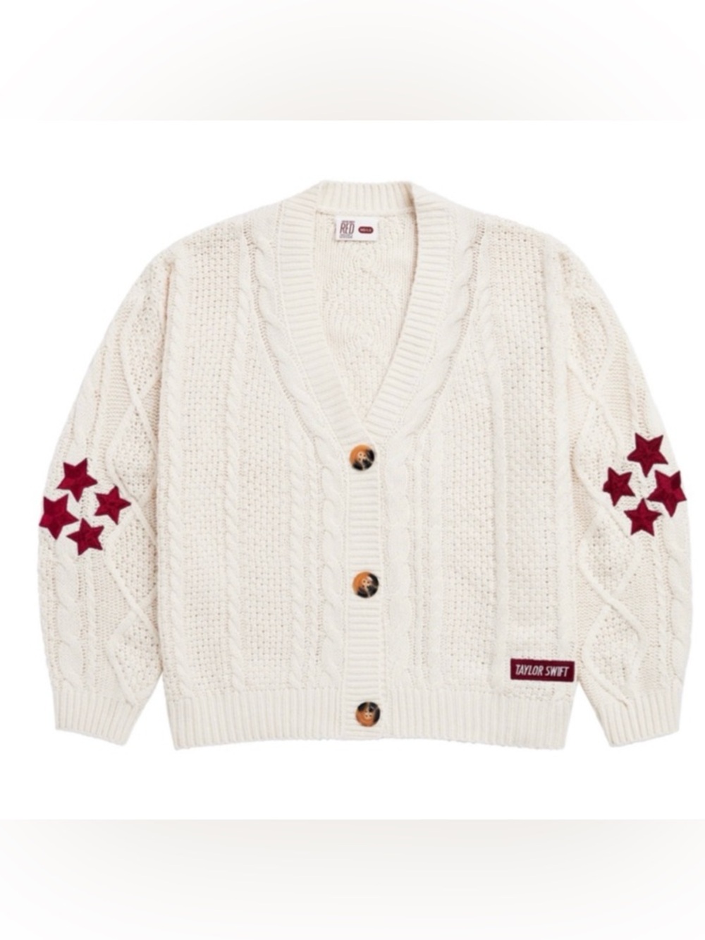 NEW Taylor Swift OFFICIAL RED CARDIGAN 💚💛💜❤️🩵🖤💖🩶🤎💙🤍🧡